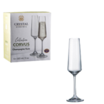 შამპანურის ჭიქა 160მლ CRYSTALITE