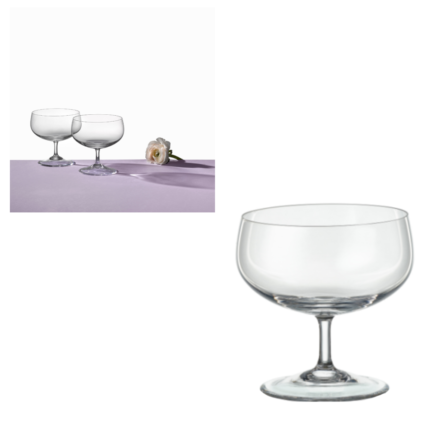 კოქტეილის ჭიქა 300მლ CRYSTALEX